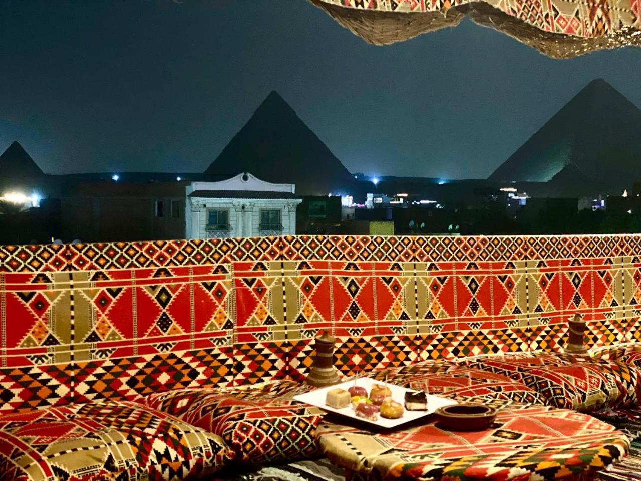 Majestic View Pyramids Inn Kafret el-Gabal Esterno foto