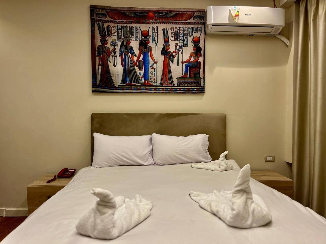 Majestic View Pyramids Inn Kafret el-Gabal Esterno foto