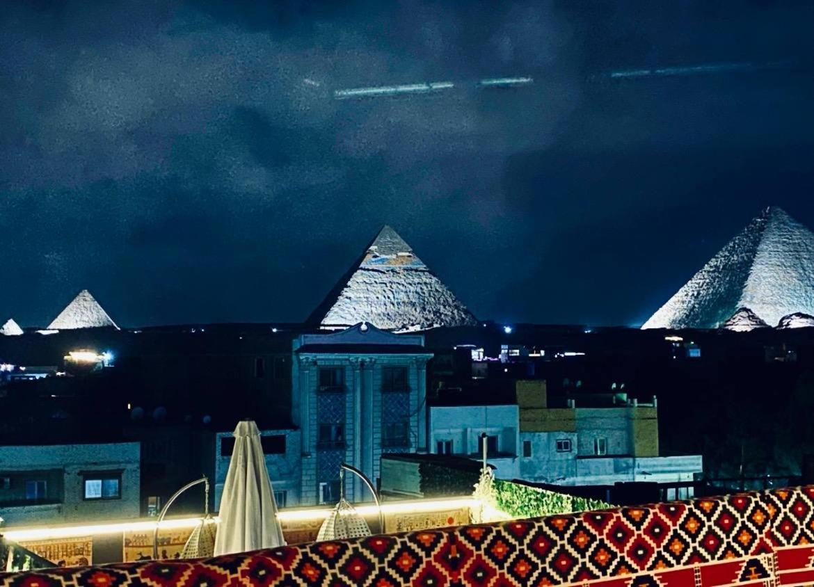 Majestic View Pyramids Inn Kafret el-Gabal Esterno foto