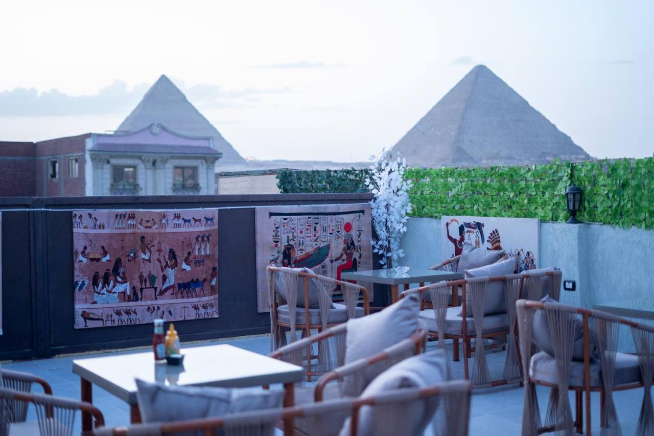 Majestic View Pyramids Inn Kafret el-Gabal Esterno foto